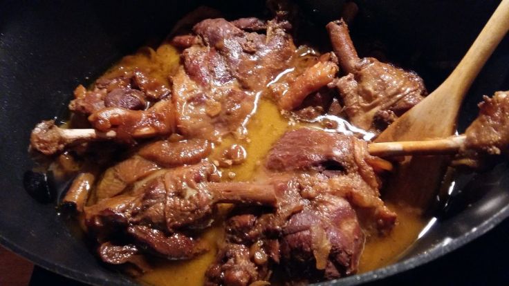 Cuisses de canard à l’orientale – Oh, la gourmande