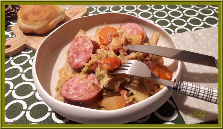 Saucisse De Morteau Au Chou Vert ohlagourmande.com