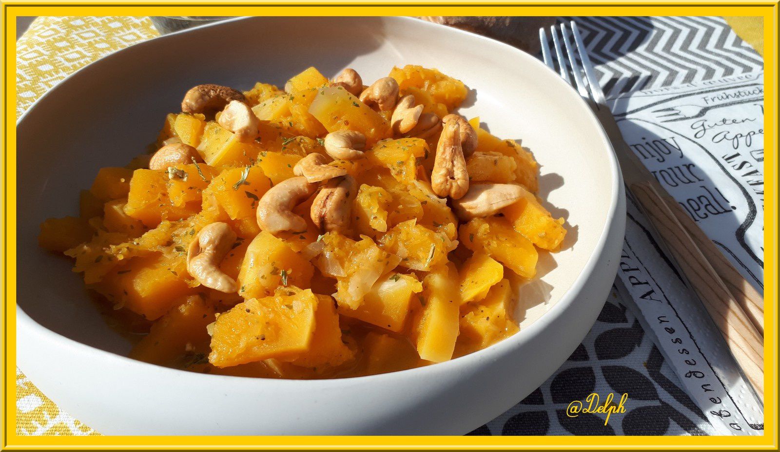 Curry De Butternut Au Lait De Coco