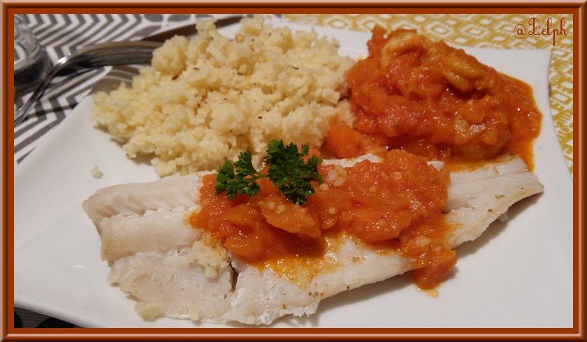 Filets de colin à la sauce tomate – Oh, la gourmande