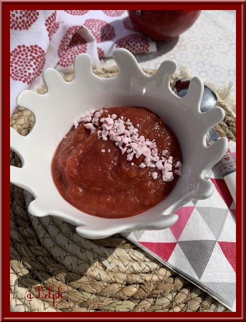 Compote de prunes et pommes – Oh, la gourmande
