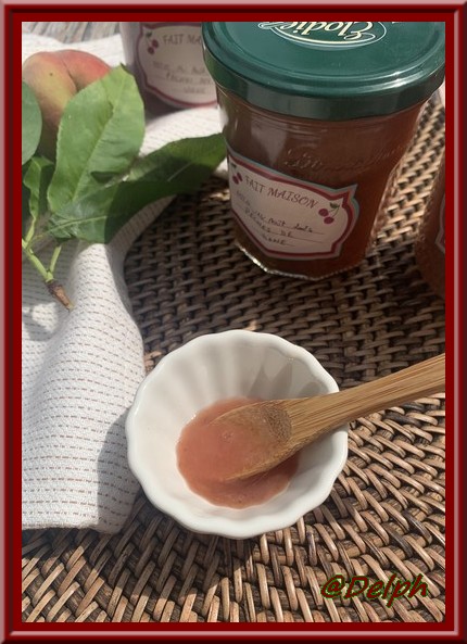 Confiture Pche De Vigne Thermomix