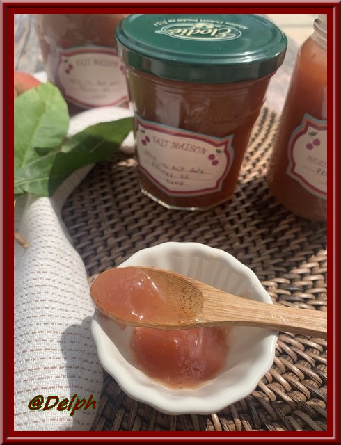 Confiture Peches De Vigne Thermomix